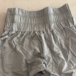 Gray free people movement way home shorts
